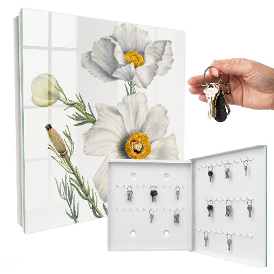Schlüsselbox mit Motiv Blumen der Natur
