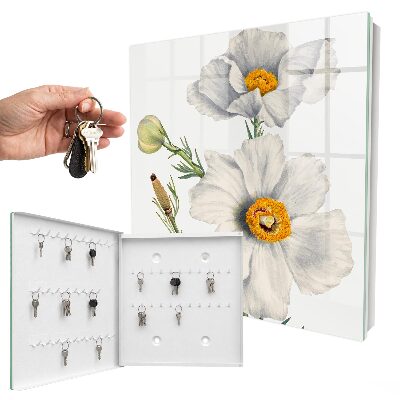 Schlüsselbox mit Motiv Blumen der Natur