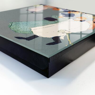 Schlüsselbox zur Wandmontage Design Ein Spaziergang durch die Stadt