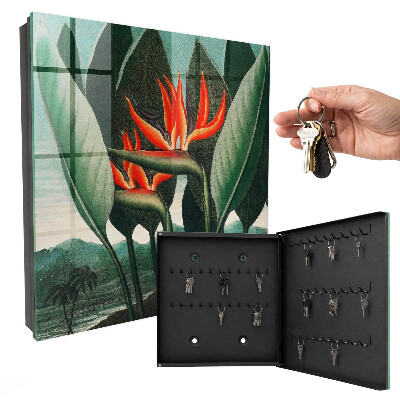Schlüsselkasten mit Motiv Exotische Natur