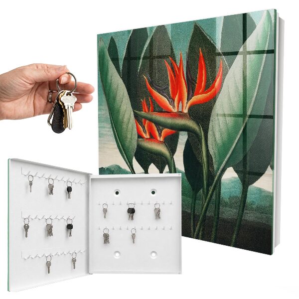 Schlüsselkasten mit Motiv Exotische Natur