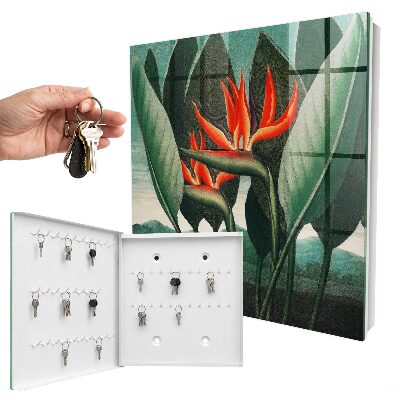 Schlüsselkasten mit Motiv Exotische Natur