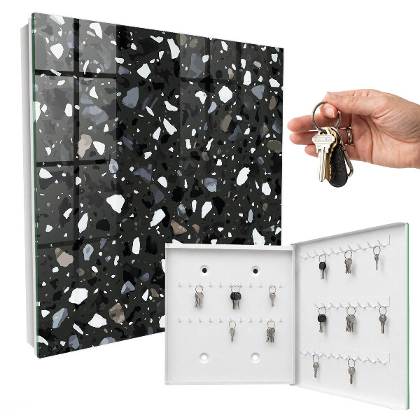 Schlüsselbox in stilvollem Mosaikdesign