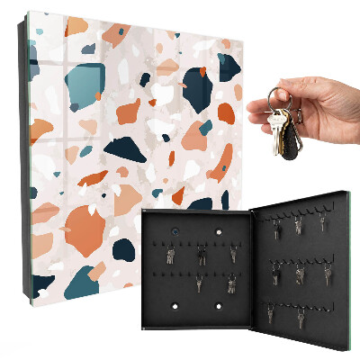 Schlüsselbox zur Wandmontage mit buntem Design