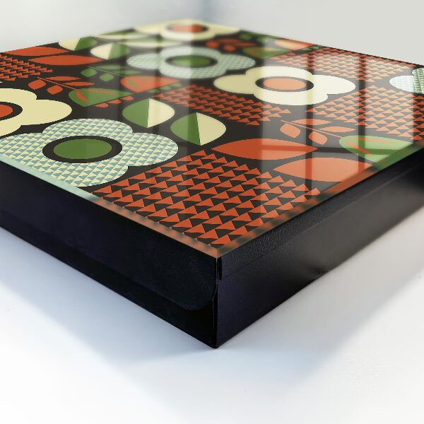 Schlüsselbox mit Motiv fröhliche Blumen