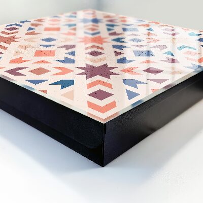 Schlüsselkasten mit geometrischem Muster