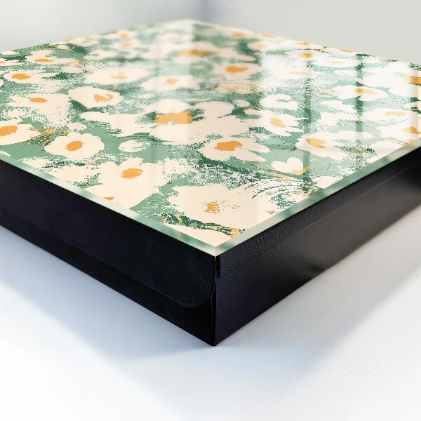 Schlüsselkasten mit Blumenmuster