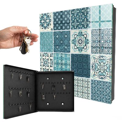 Schlüsselbox für die Wand im Retro-Mosaik-Design