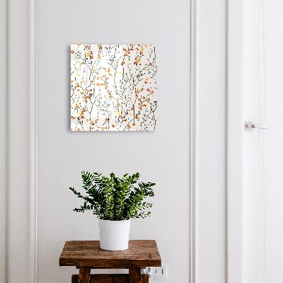 Schlüsselkasten mit Blumenmuster