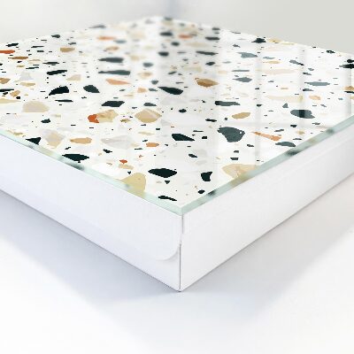 Schlüsselbox mit Terrazzo-Muster