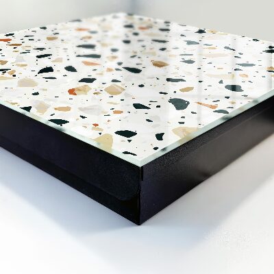 Schlüsselbox mit Terrazzo-Muster