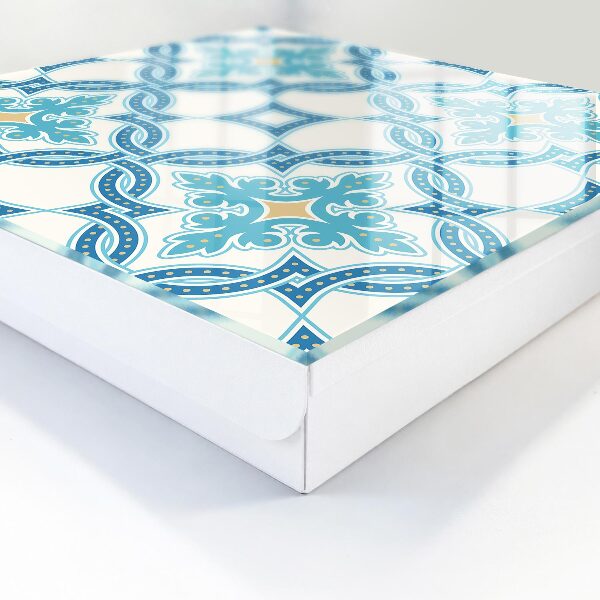 Schlüsselbox mit dekorativem Mosaikdesign