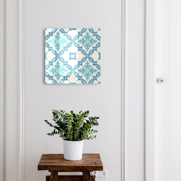 Schlüsselbox mit dekorativem Mosaikdesign