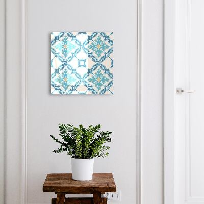 Schlüsselbox mit dekorativem Mosaikdesign