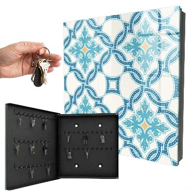 Schlüsselbox mit dekorativem Mosaikdesign
