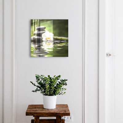 Schlüsselkasten mit Zen-Orchidee Motiv