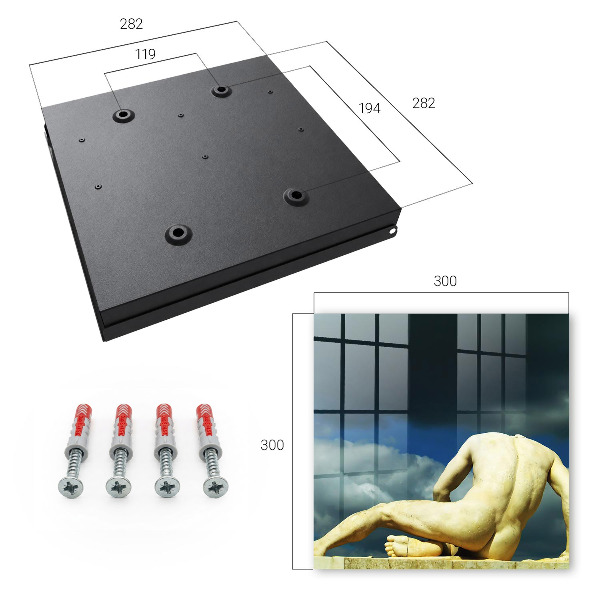 Schlüsselbox für die Wand in klassisch eleganter Ausführung