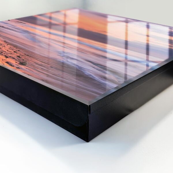 Schlüsselbox für die Wand mit Motiv Sonnenuntergang