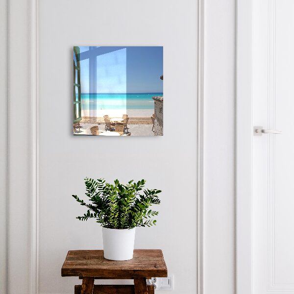 Schlüsselkasten mit Motiv Erholung am Meer