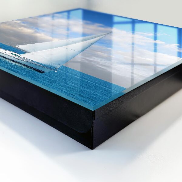 Schlüsselbox zur Wandmontage mit Seeabenteuer-Motiv