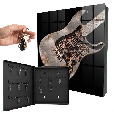 Schlüsselbox zur Wandmontage mechanische Gitarre