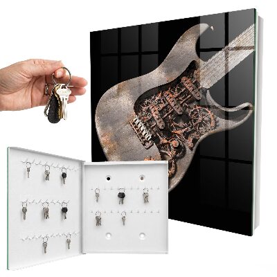 Schlüsselbox zur Wandmontage mechanische Gitarre