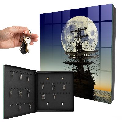 Schlüsselkasten mit Motiv Nachtkreuzfahrten