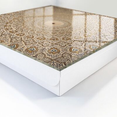 Schlüsselbox mit dekorativem Mandala-Motiv