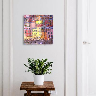 Schlüsselbox zur Wandmontage im Design Farben der Stadt