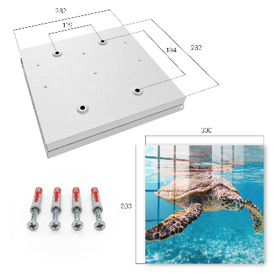 Schlüsselkasten mit Motiv Unterwasserwelt