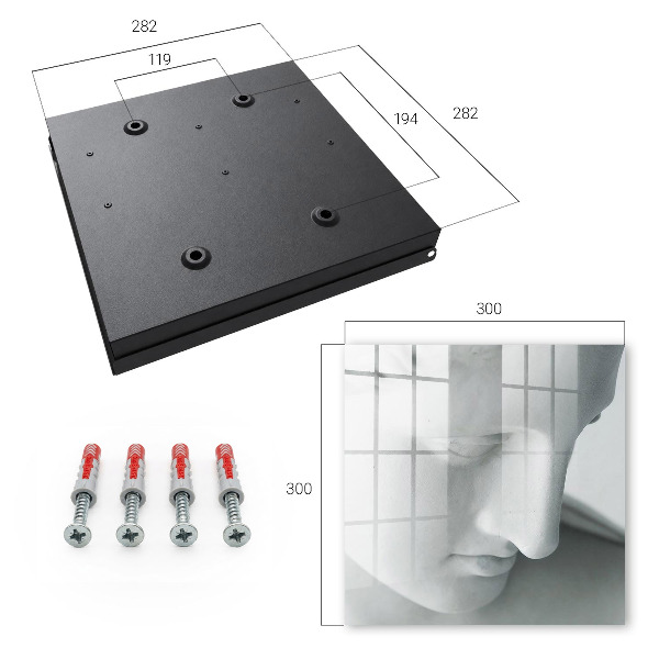 Schlüsselbox für die Wand klassisches Design für das Zimmer