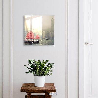 Schlüsselbox für die Wand im Design Nostalgie der Stadt