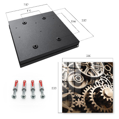 Schlüsselbox für die Wandmontage mechanische Ausführung