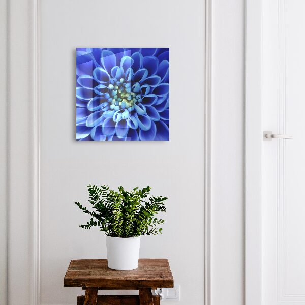 Schlüsselbox im Design Blaue Blume