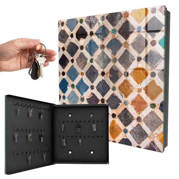 Schlüsselbox im Design Mosaik der Farben