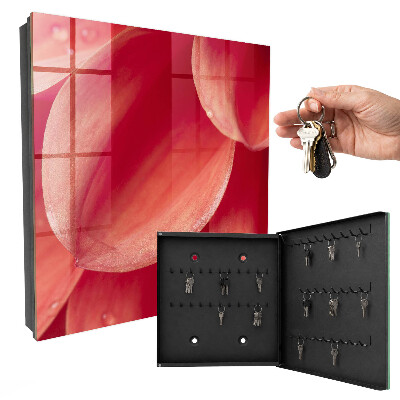 Schlüsselbox mit floralem Motiv