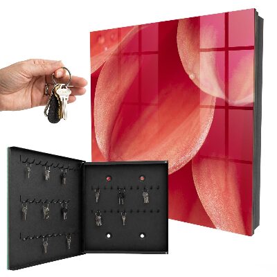 Schlüsselbox mit floralem Motiv