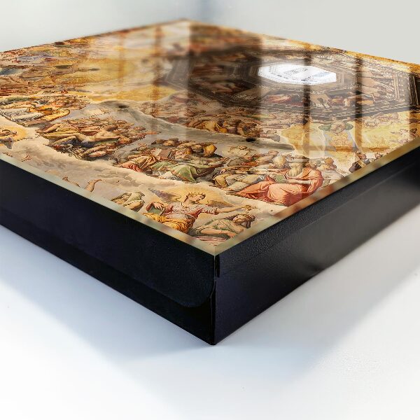 Schlüsselbox zur Wandmontage mit Motiv Religiöse Fresken