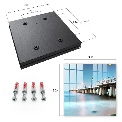 Schlüsselbox Motiv Seebrücke