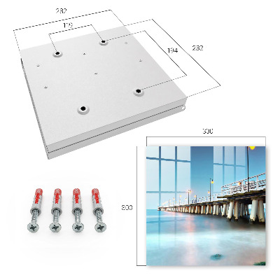 Schlüsselbox Motiv Seebrücke