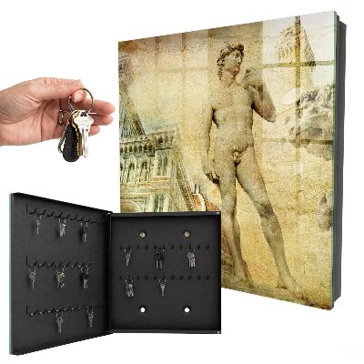Schlüsselbox zur Wandmontage im Design Florentiner Renaissance