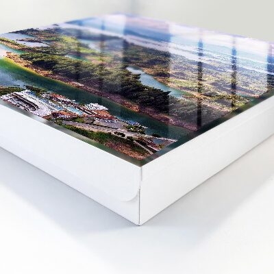 Schlüsselbox im Design Grüne Inseln