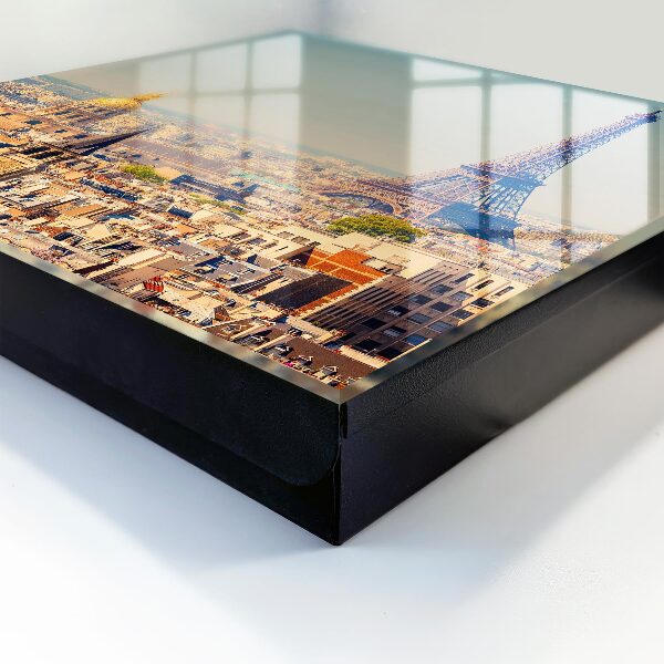 Schlüsselbox für die Wand mit Stadtlandschaft-Motiv