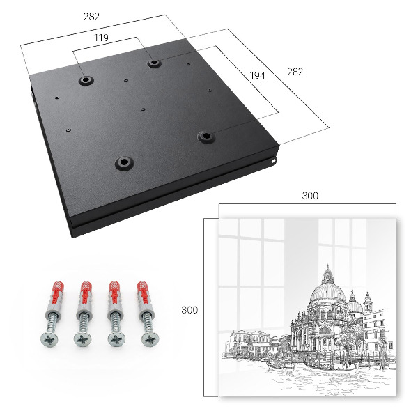 Schlüsselbox im Design Venice Lines