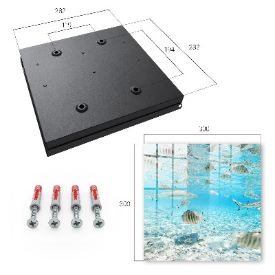 Schlüsselbox für die Wand von Wasserleben
