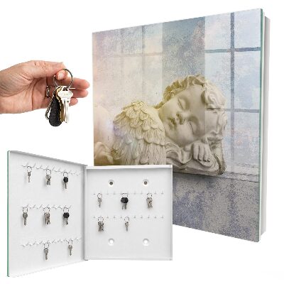 Schlüsselbox mit Motiv Schlafender Engel