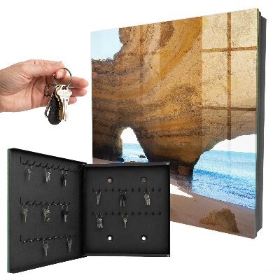 Schlüsselbox zur Wandmontage Motiv Meereshöhle