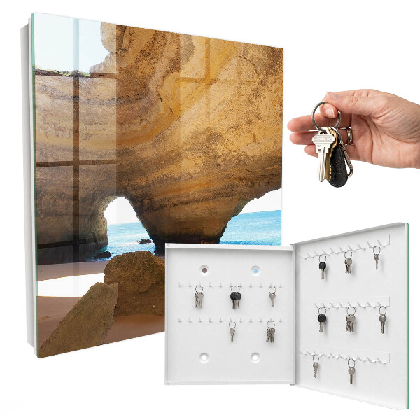 Schlüsselbox zur Wandmontage Motiv Meereshöhle