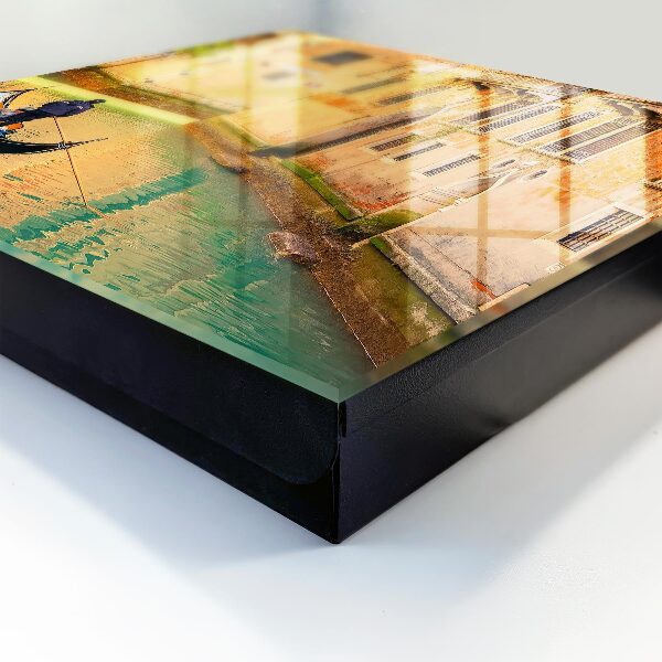 Schlüsselbox zur Wandmontage Motiv Kanäle von Venedig