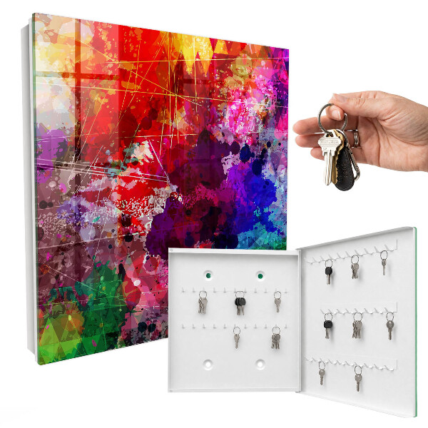 Schlüsselbox für die Wandmontage Ausführung in Farbe